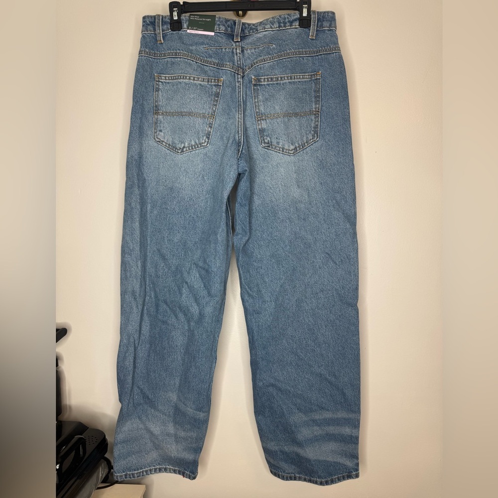 NWT Wild fable jeans mid rise straight rigid - Picture 4 of 4